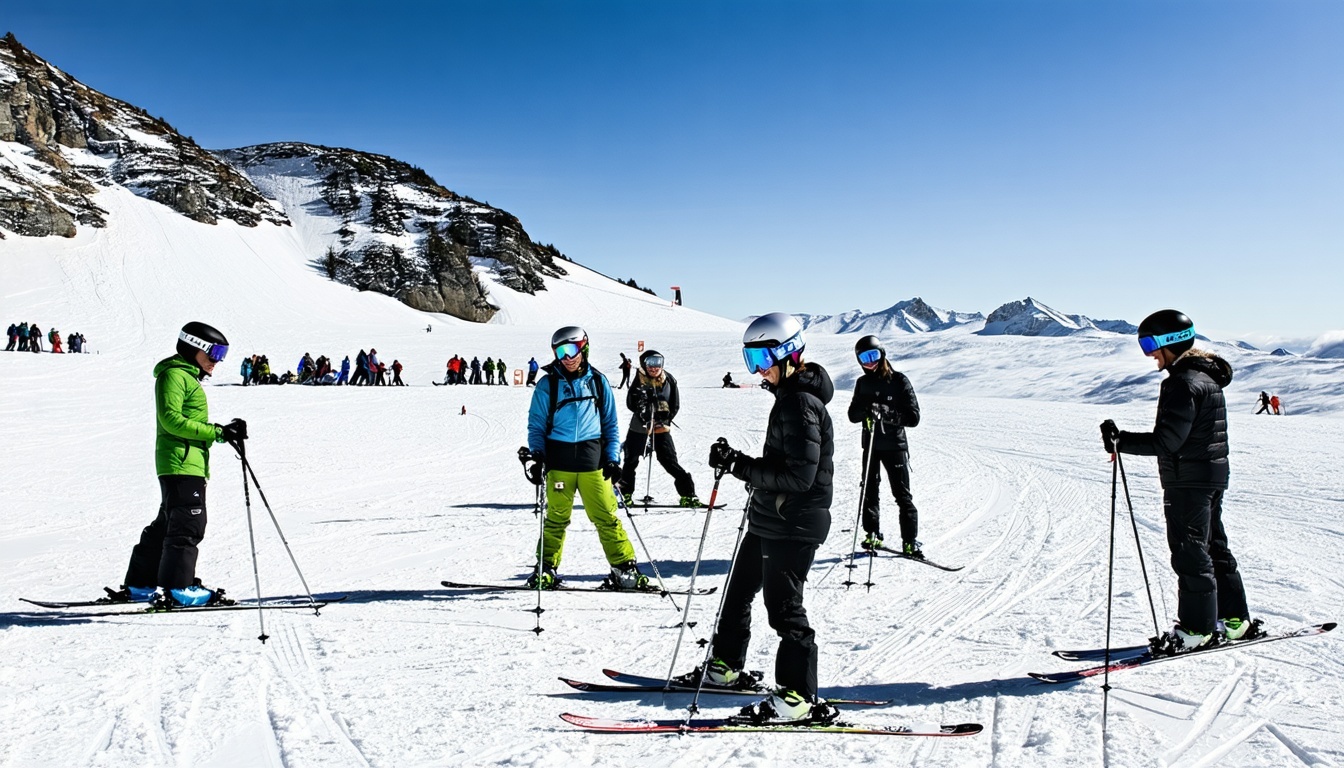 Rider in motion, wide shot, clear sky